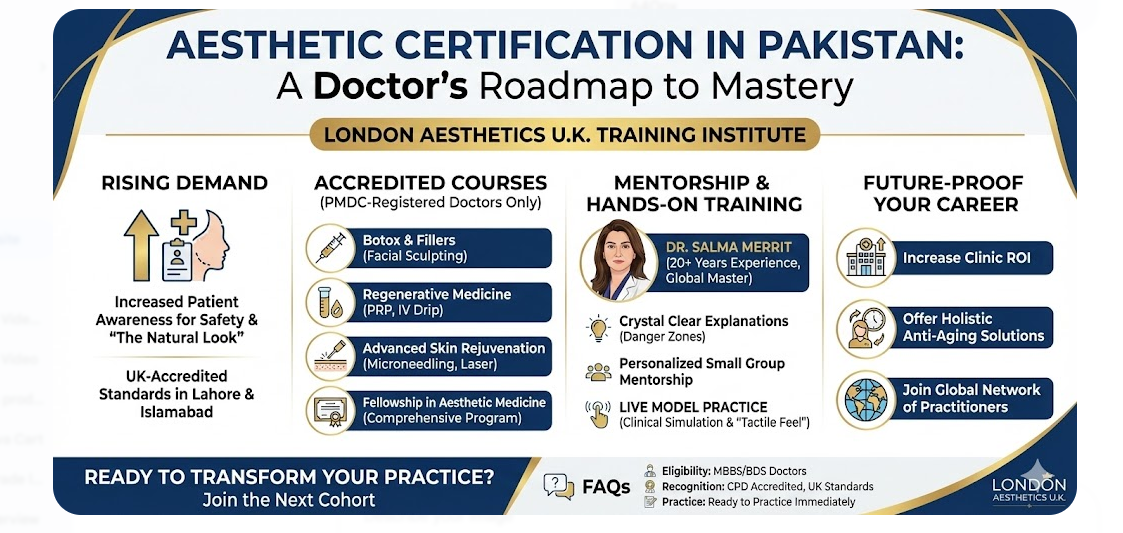 How to Become a Certified Aesthetician in Pakistan